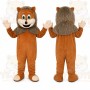 Brown Puppy Mascot Costume