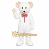 White Teddy Bear Mascot Costume White Teddy Bear Mascot Costume