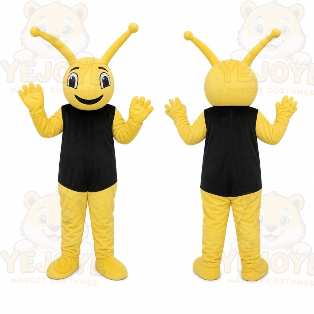 Yellow Bee Mascot Costume
