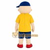Yellow Shirt Boy Mascot Costume Yellow Shirt Boy Mascot Costume