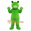 Green Pig Mascot Costume