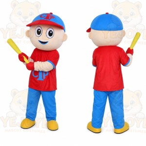 Baseball Boy Mascot Costume