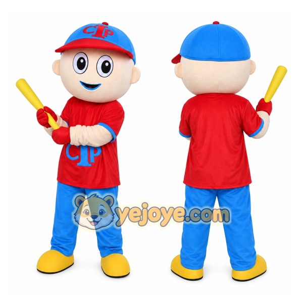 Baseball Boy Mascot Costume