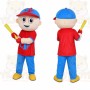 Baseball Boy Mascot Costume