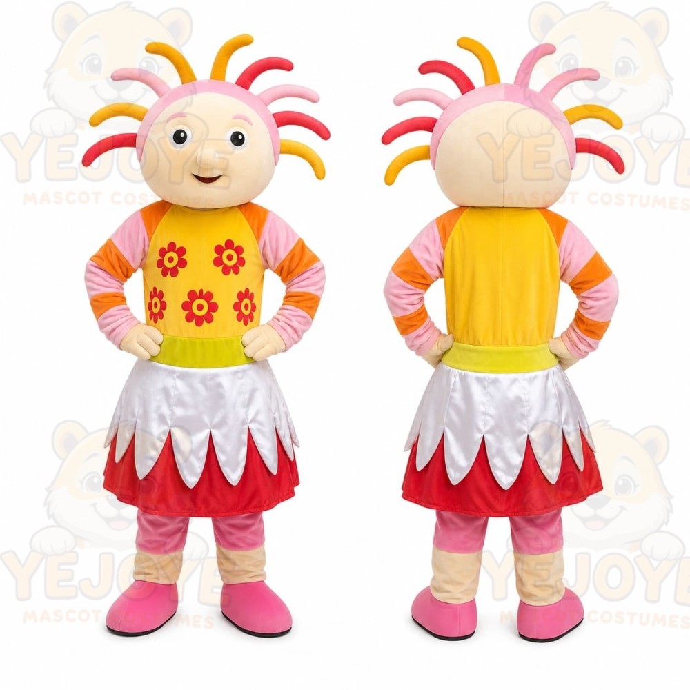 Tropical Girl Mascot Costume
