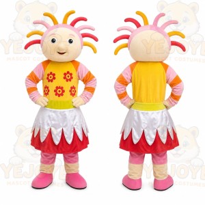 Tropical Girl Mascot Costume