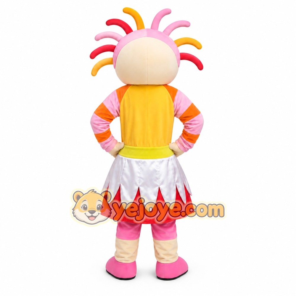 Tropical Girl Mascot Costume