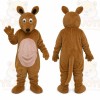 Brown Kangaroo Mascot Costume
