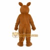 Brown Kangaroo Mascot Costume Brown Kangaroo Mascot Costume