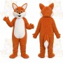 Orange Fox Mascot Costume