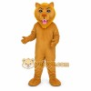 Tan Lion Mascot Costume Tan Lion Mascot Costume