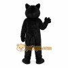 Black Husky Mascot Costume Black Husky Mascot Costume