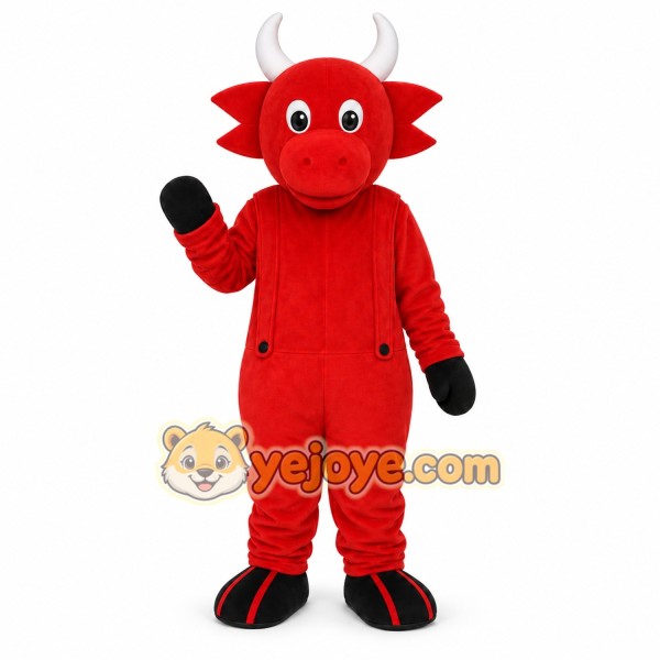 Red Bull Mascot Costume