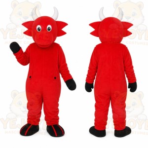 Red Bull Mascot Costume