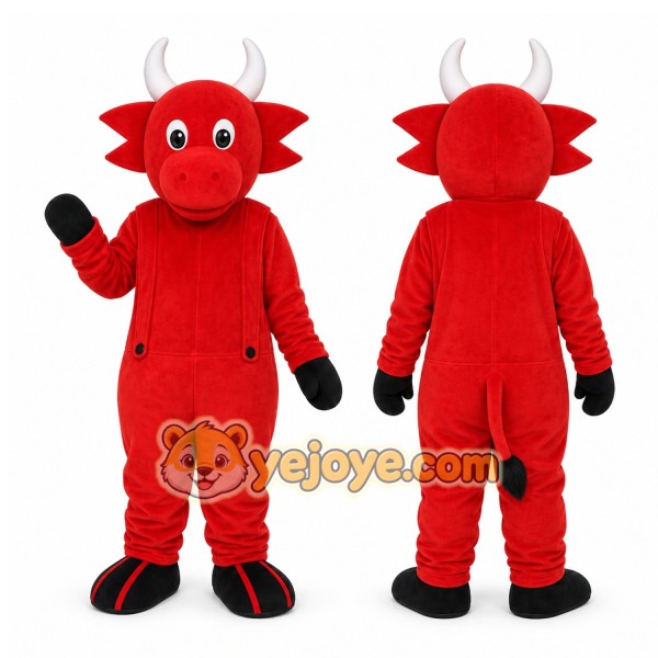 Red Bull Mascot Costume