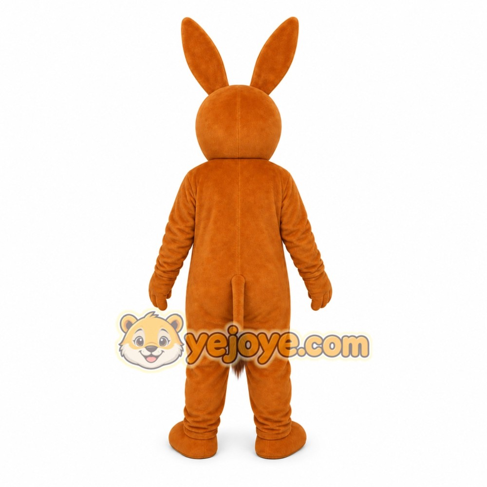 Brown Kangaroo Mascot Costume Brown Kangaroo Mascot Costume