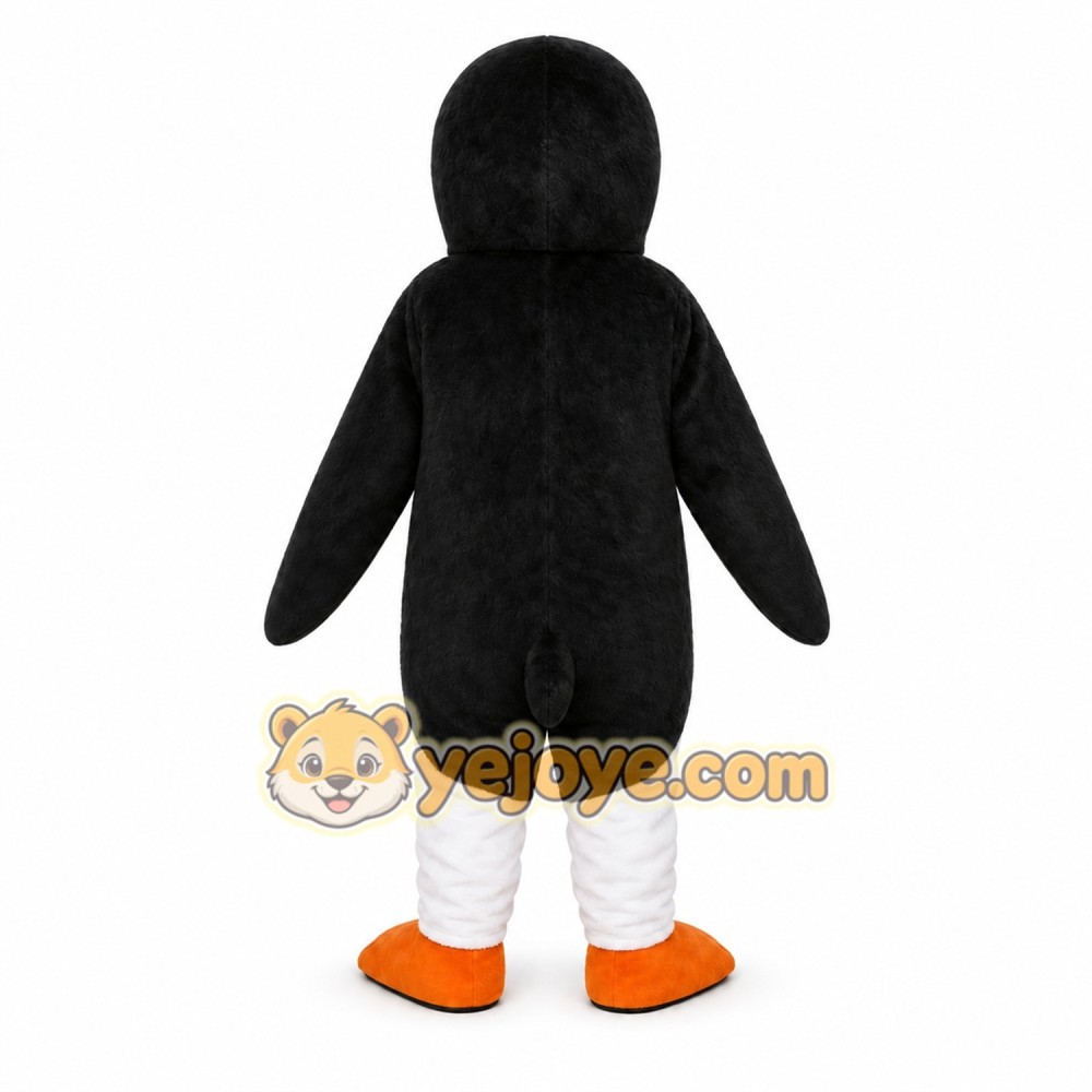 Black Penguin Mascot Costume Black Penguin Mascot Costume