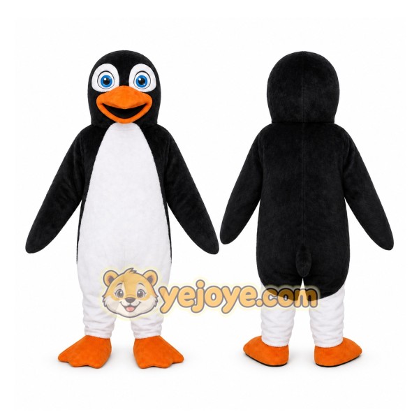 Black Penguin Mascot Costume