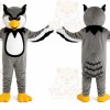 Gray Owl Mascot Costume
