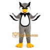 Gray Owl Mascot Costume Gray Owl Mascot Costume