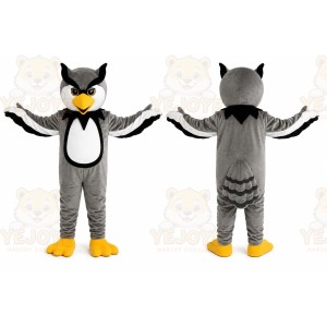 Gray Owl Mascot Costume