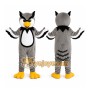 Gray Owl Mascot Costume