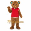 Bear Red Vest Mascot Costume Bear Red Vest Mascot Costume