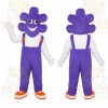 Purple Puzzle Piece Mascot Costume