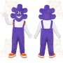 Purple Puzzle Piece Mascot Costume