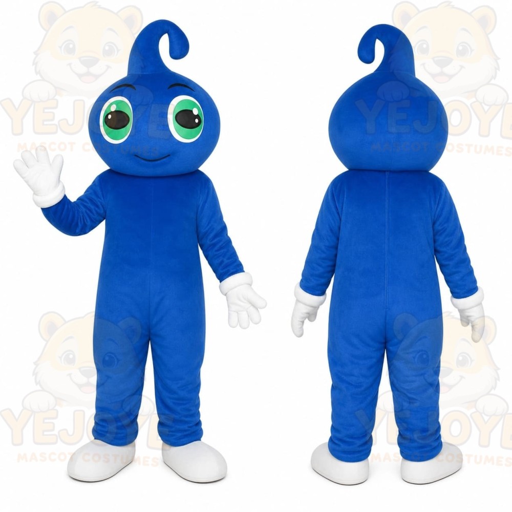 Blue Drop Mascot Costume