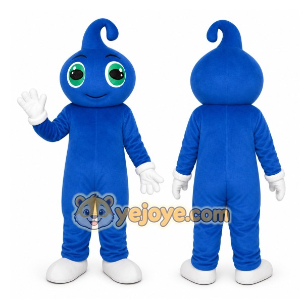 Blue Drop Mascot Costume