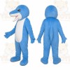 Blue Dolphin Mascot Costume