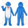 Blue Shark Mascot Costume