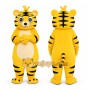 Yellow Tiger Mascot Costume