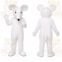 White Mouse Mascot Costume