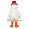 Goose Red Hat Mascot Costume