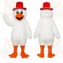 Goose Red Hat Mascot Costume
