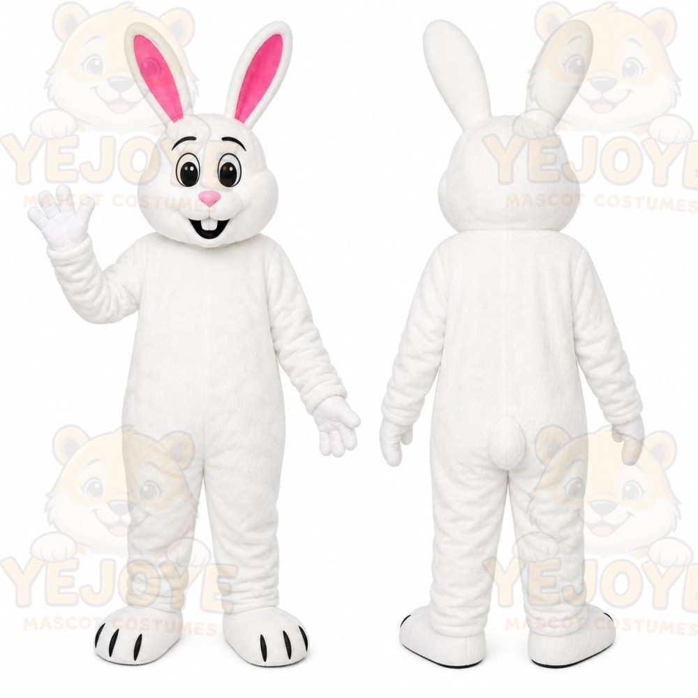 White Rabbit Mascot Costume