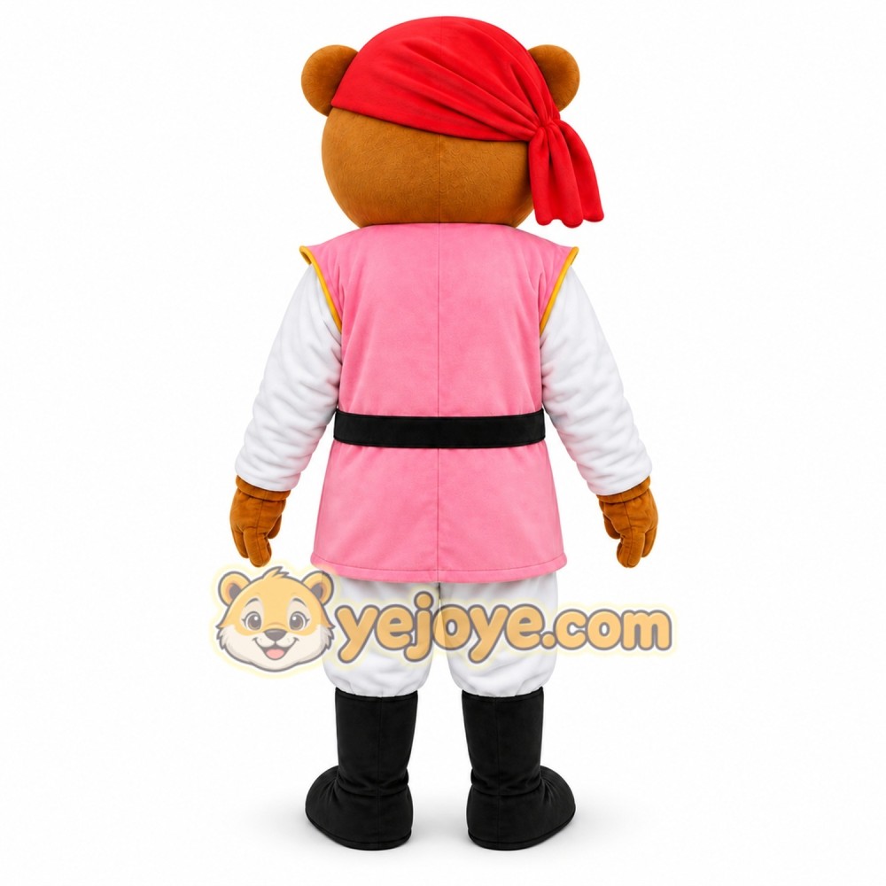 Pirate Bear Mascot Costume Pirate Bear Mascot Costume