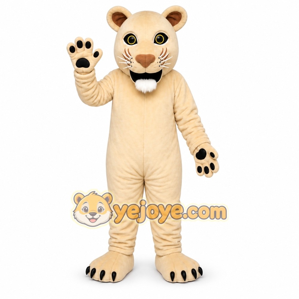 White Tiger Mascot Costume White Tiger Mascot Costume