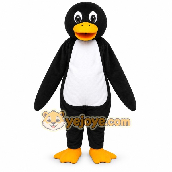 Black Penguin Mascot Costume