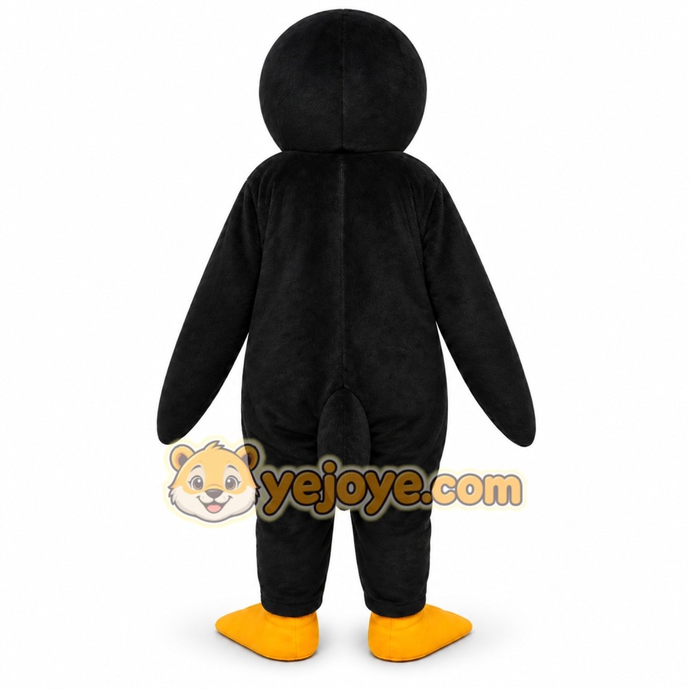 Black Penguin Mascot Costume