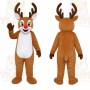 Brown Reindeer Mascot Costume