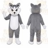 Gray Wolf Mascot Costume