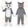Gray Wolf Mascot Costume