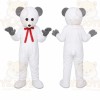 White Panda Mascot Costume