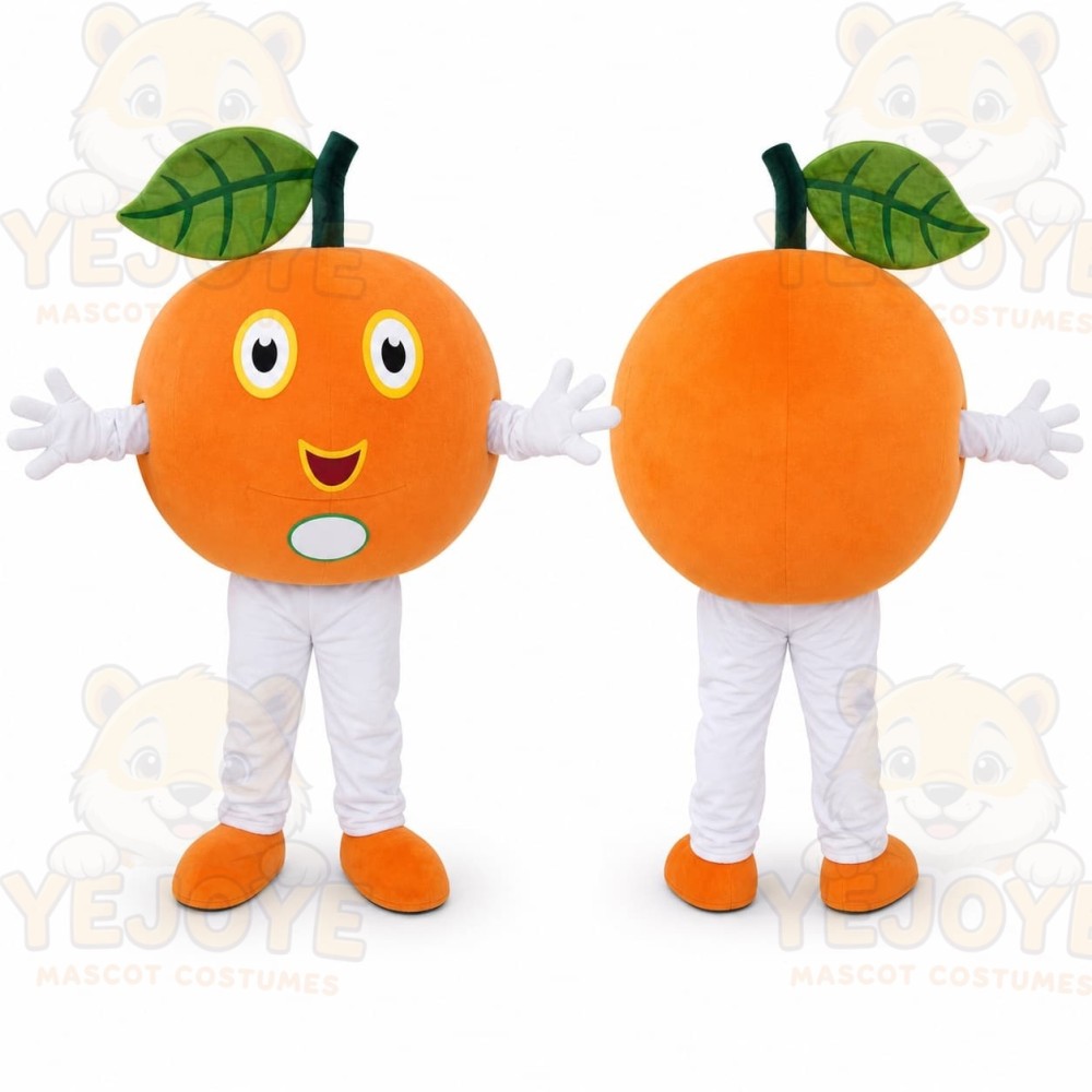 Orange Fruit Mascot Costume