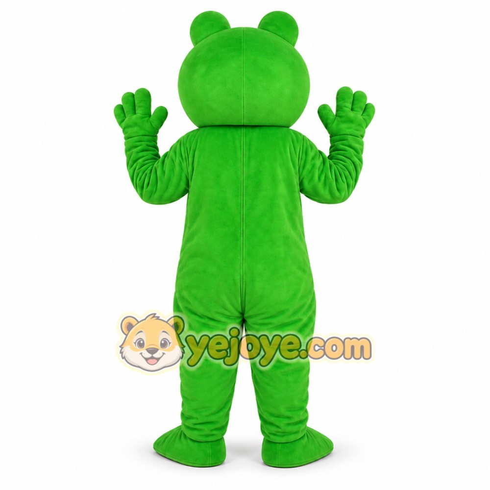 Green Frog Mascot Costume Green Frog Mascot Costume