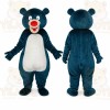 Blue Bear Mascot Costume