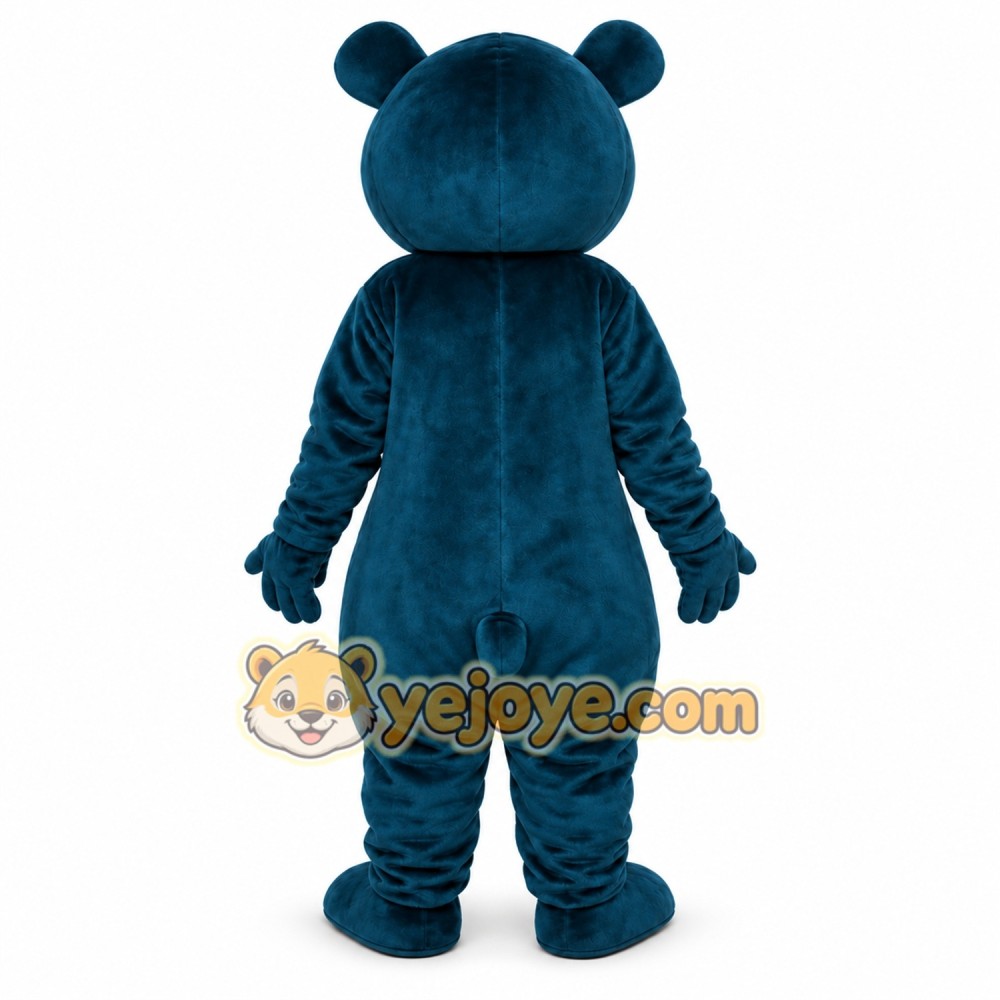 Blue Bear Mascot Costume Blue Bear Mascot Costume